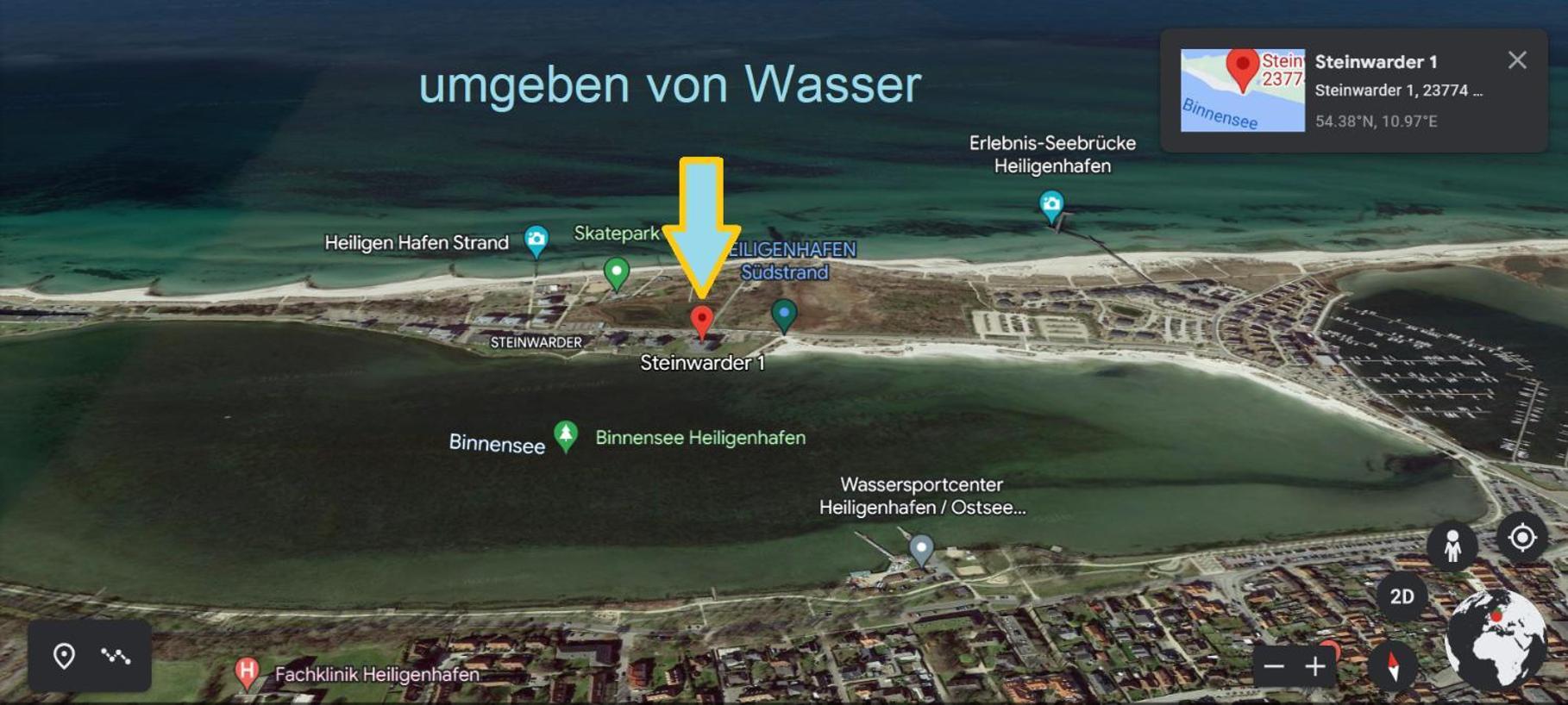Wasserblick, In 3 Min Am Strand Heiligenhafen Eksteriør billede